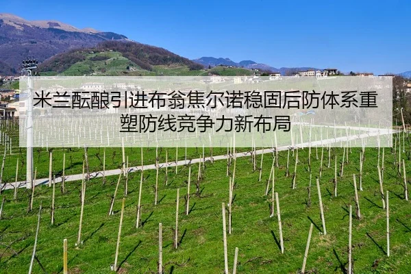 米兰酝酿引进布翁焦尔诺稳固后防体系重塑防线竞争力新布局